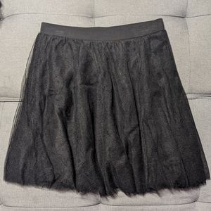Charlotte Russe Black TuTu Tulle Skirt